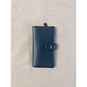 Tusk Genuine Leather Bifold Snap Wallet Zip Pocket Credit Card Organizer